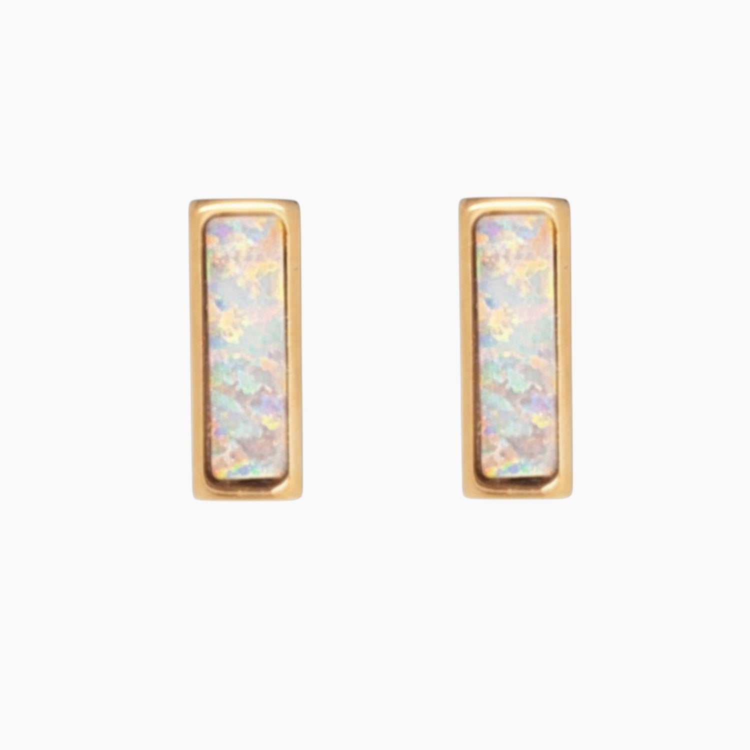 Isla Opal Stud Earrings