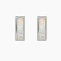 Isla Opal Stud Earrings Tini Lux elizabeth + Bern