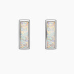 Isla Opal Stud Earrings Tini Lux elizabeth + Bern