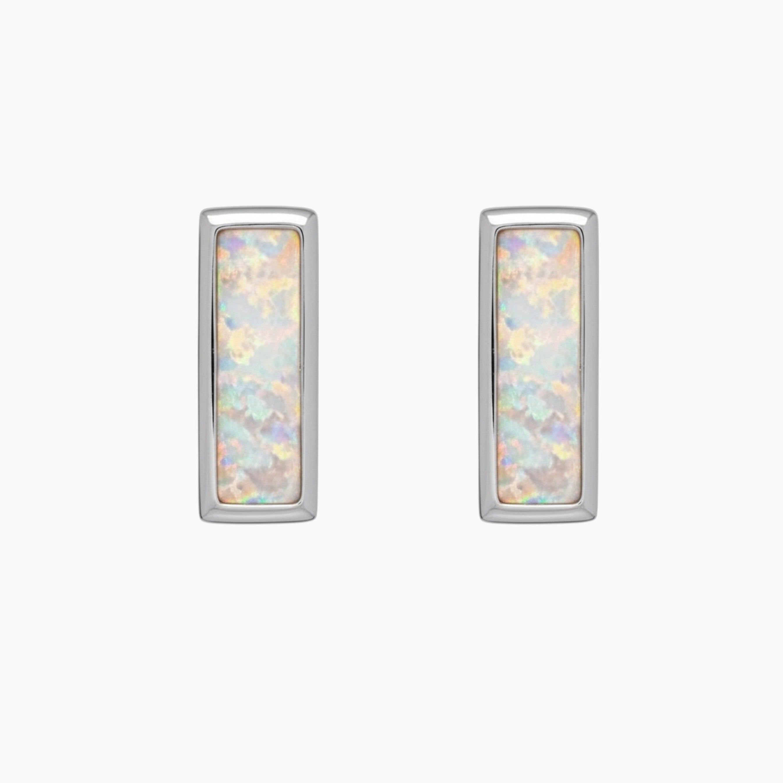 Isla Opal Stud Earrings