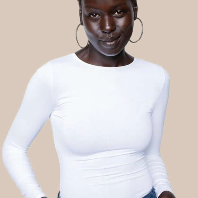 Long Sleeve Crew Neck Layering Top