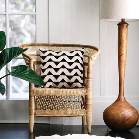 Malawi Cane Chair - Natural by Mbare.