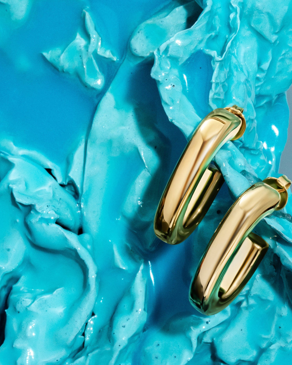 Mia Gold Hoops