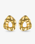 Nathalia Sculpted Hammered Earrings