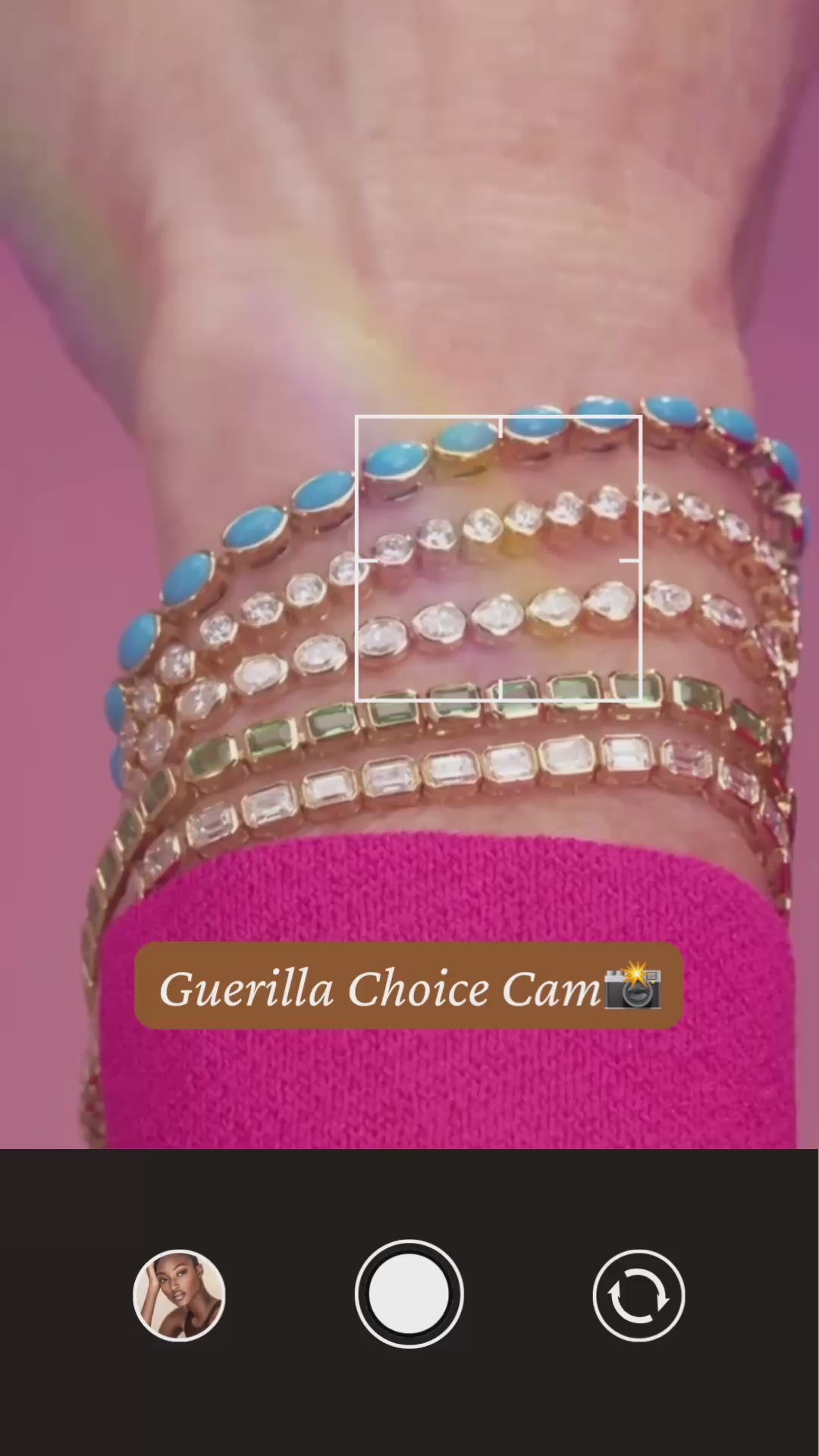 Éclat Bezel Diamond Bracelet