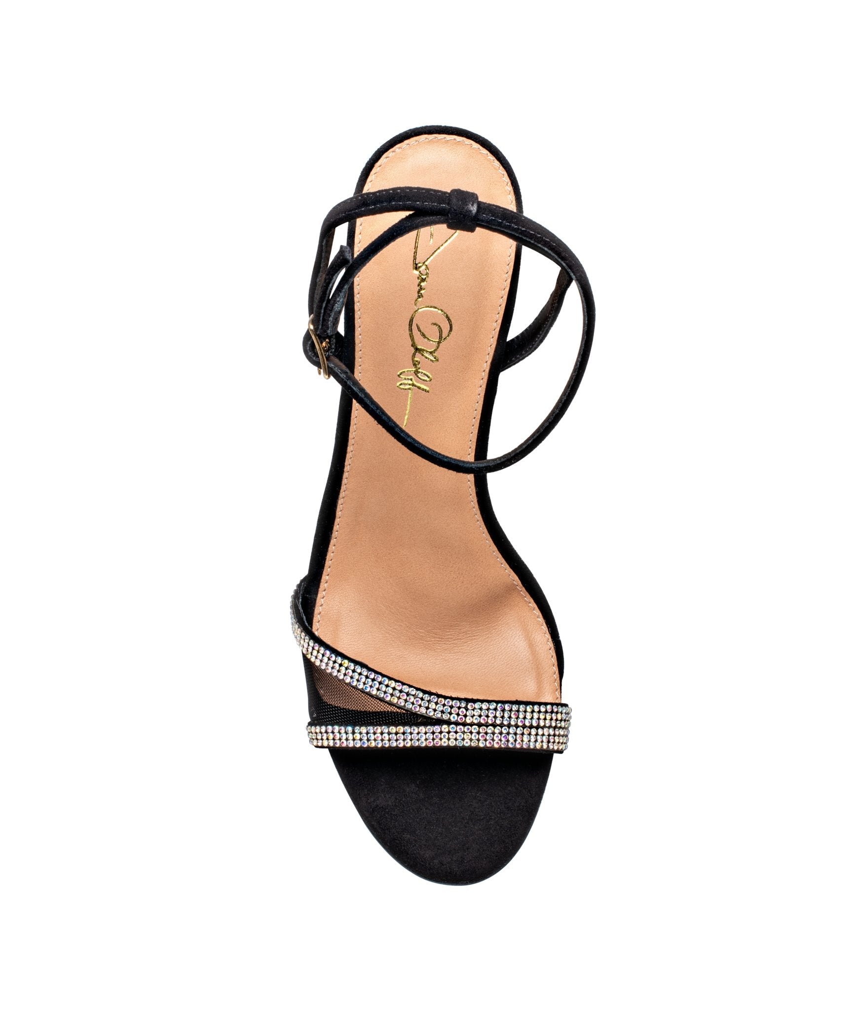 Fame Black Suede Sandal - elizabeth + Bern