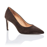 Deborah 2.0 Cafe Suede Pumps - elizabeth + Bern