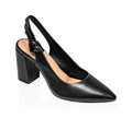 Daphne Black Slingback Pumps - elizabeth + Bern