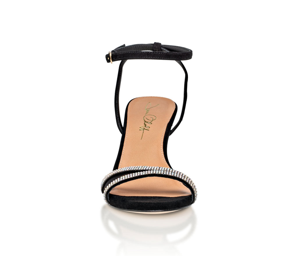 Fame Black Suede Sandal - elizabeth + Bern