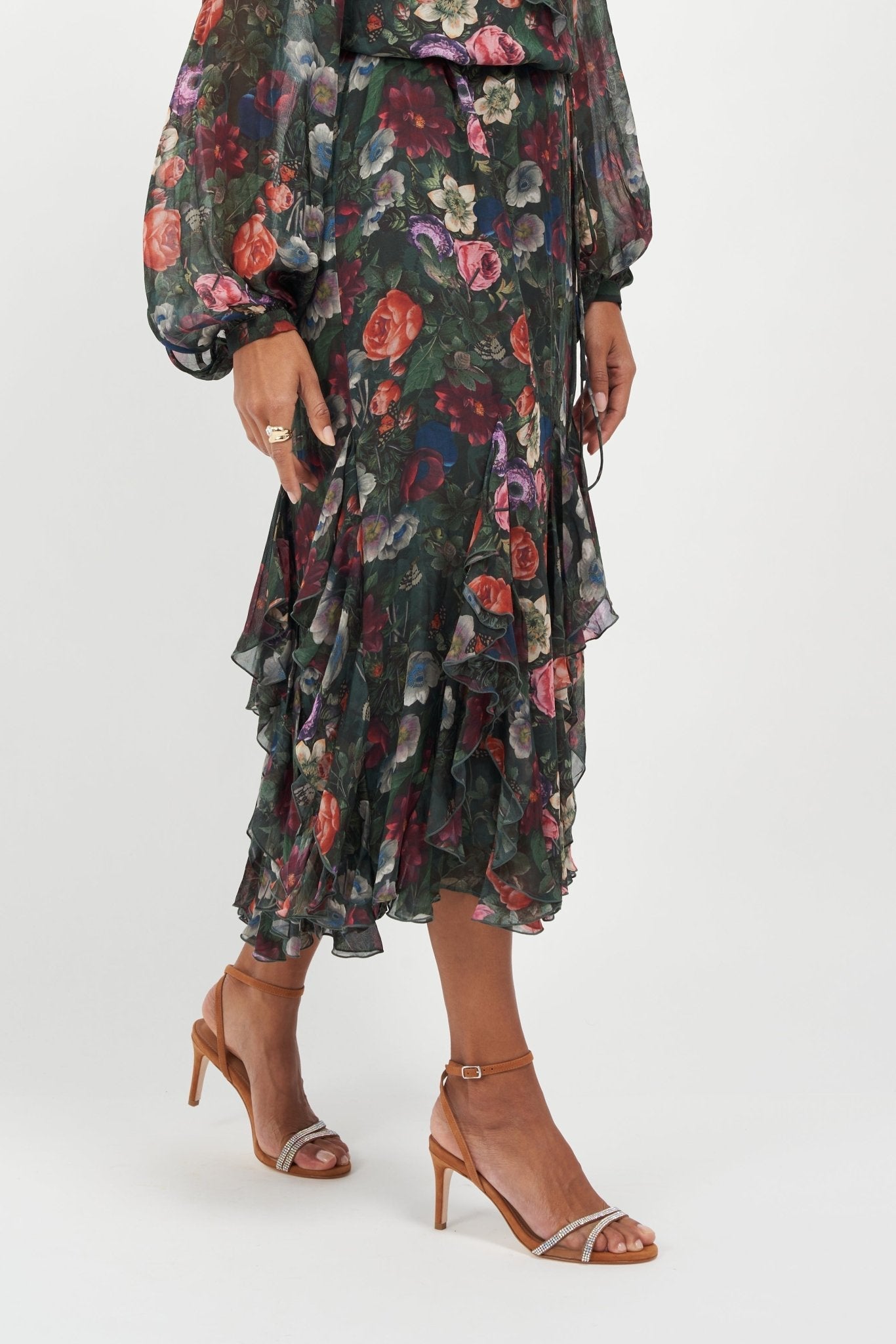 Fame Whiskey Suede Sandal - elizabeth + Bern