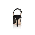 Dance Black Slingback Suede/Black Mesh - elizabeth + Bern