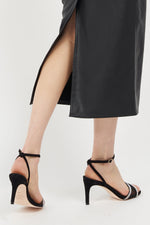 Fame Black Suede Sandal - elizabeth + Bern
