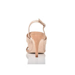Fortune Fawn Shimmer Suede Sandal - elizabeth + Bern