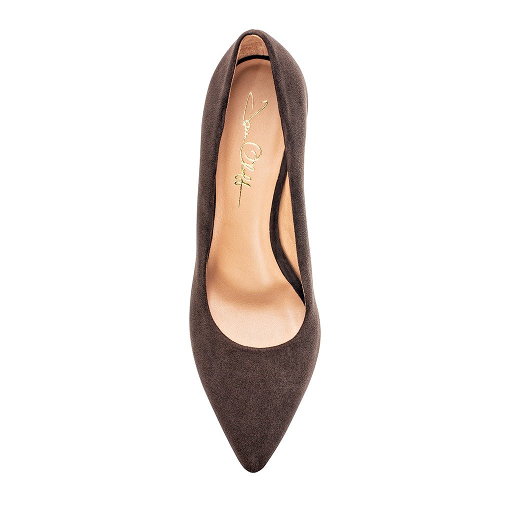 Deborah 2.0 Cafe Suede Pumps - elizabeth + Bern