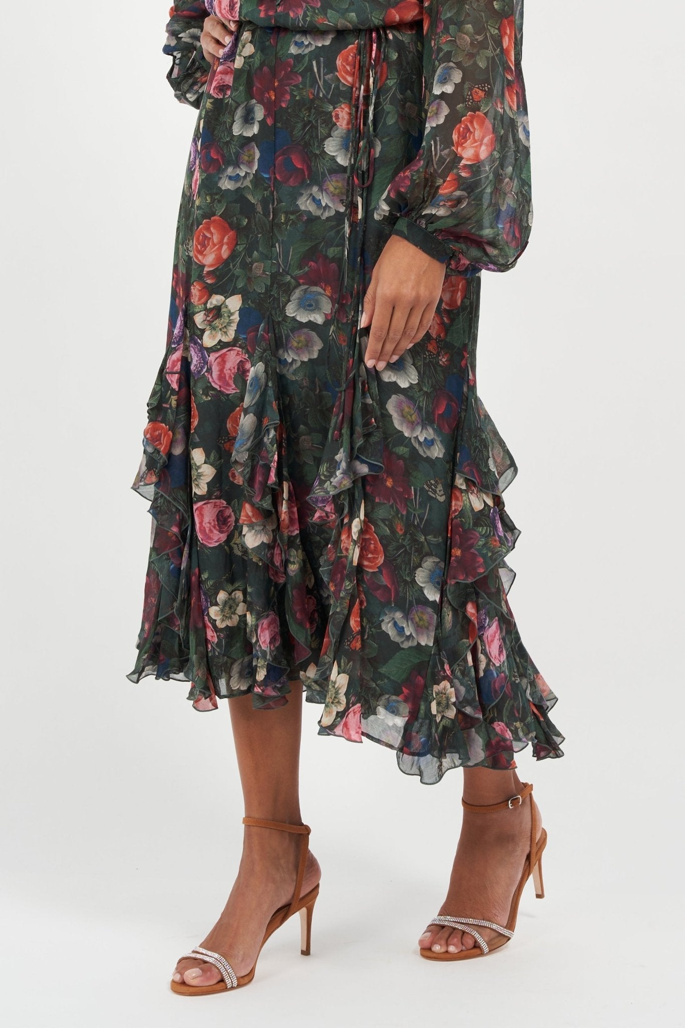 Fame Whiskey Suede Sandal - elizabeth + Bern