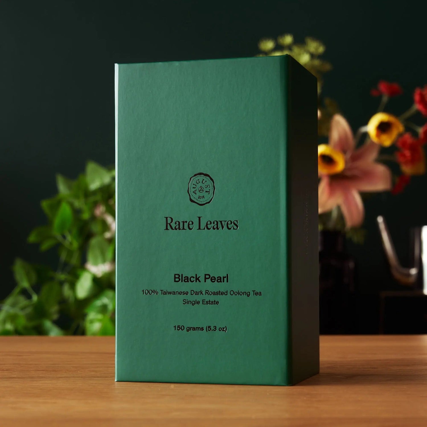 Rare Leaves Black Pearl - Single Estate Taiwanese Dark Roasted Oolong Tea - FInal Sale