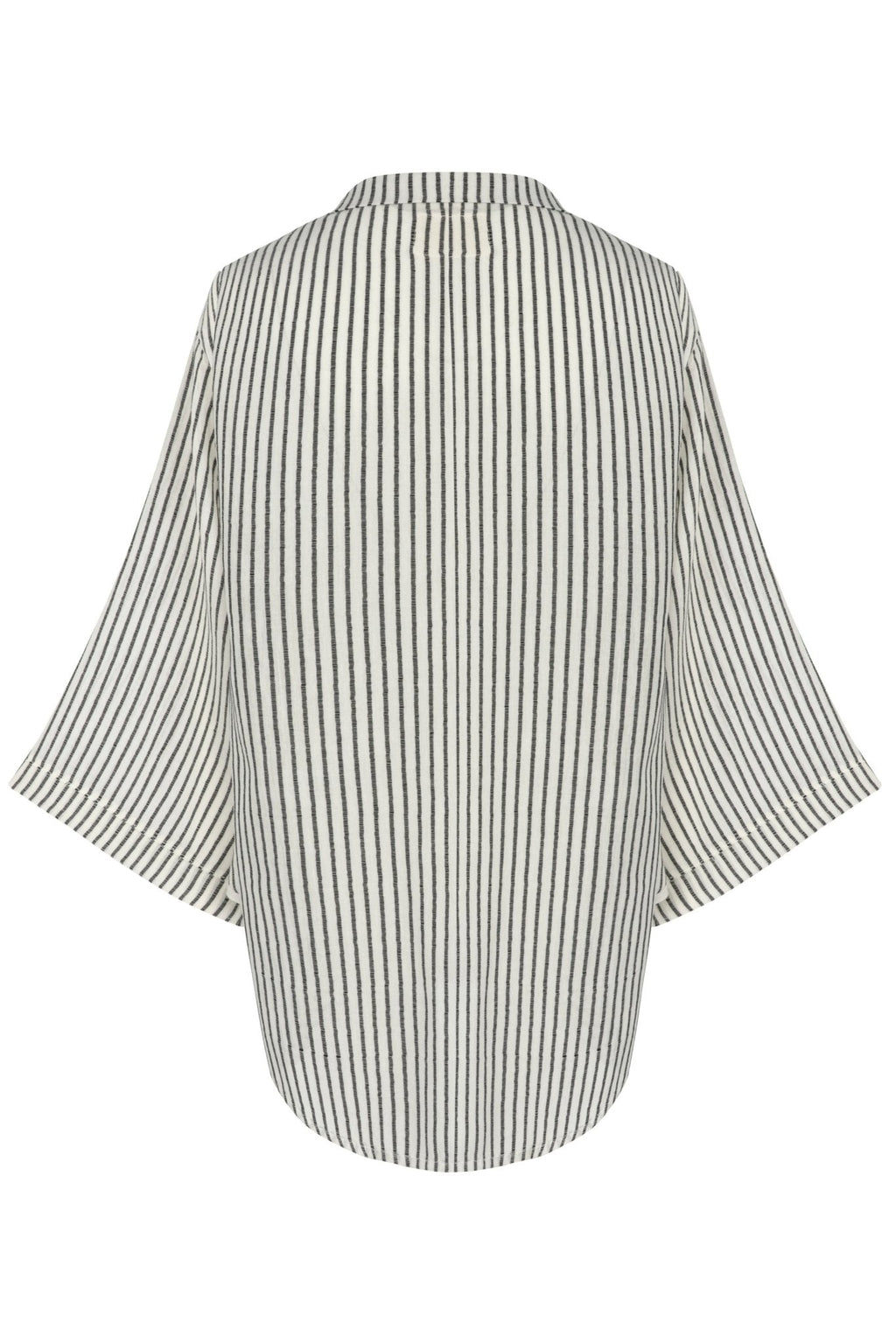 Sade Top - Black Stripes The Handloom elizabeth + Bern
