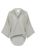Sade Top - Black Stripes The Handloom elizabeth + Bern