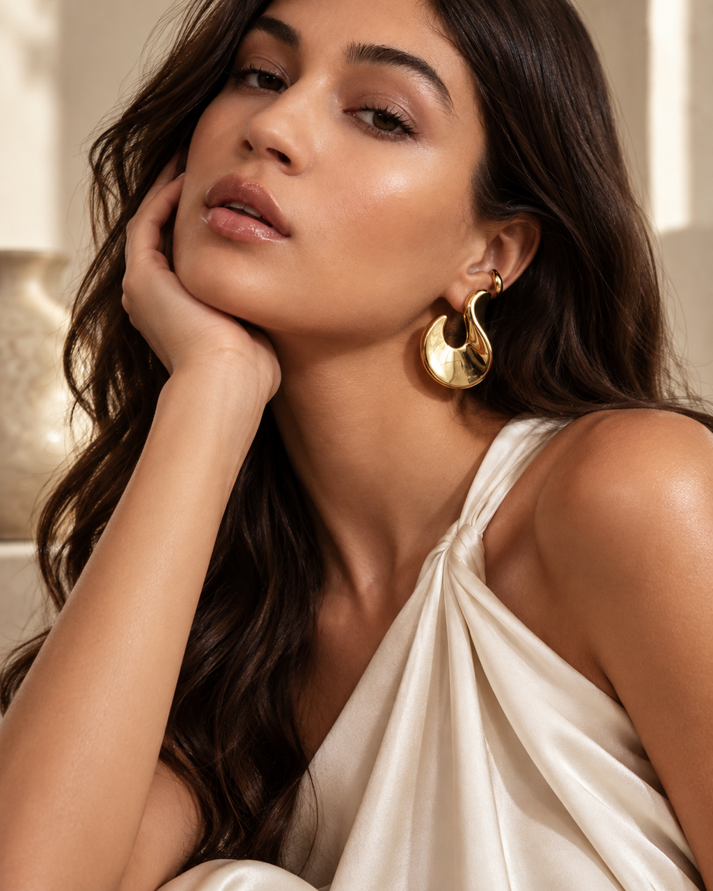 Valentina Abstract Hook Earrings