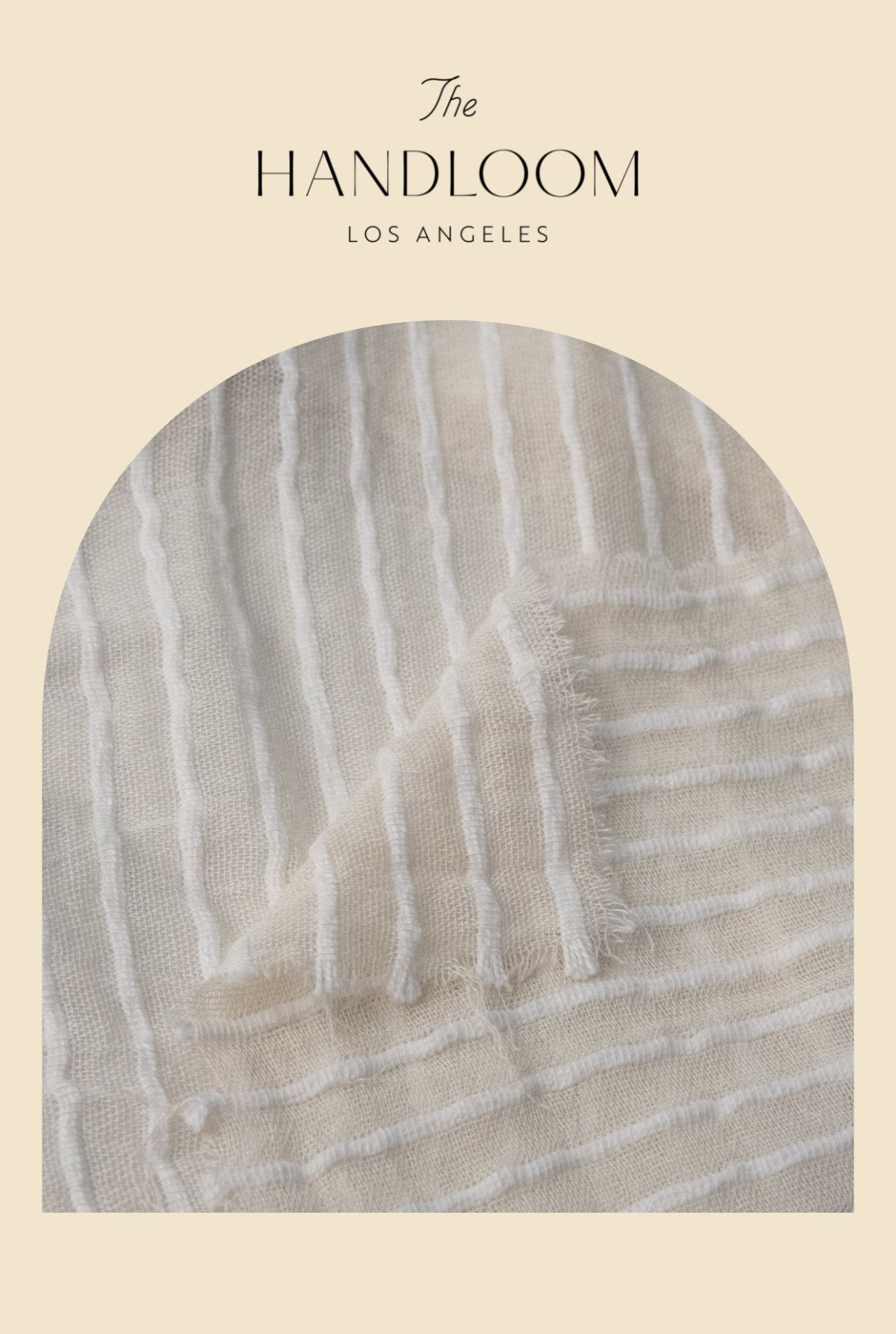 Voyage Set - White Stripes - elizabeth + Bern